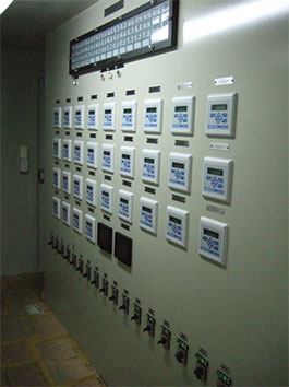 sample conditioning panel